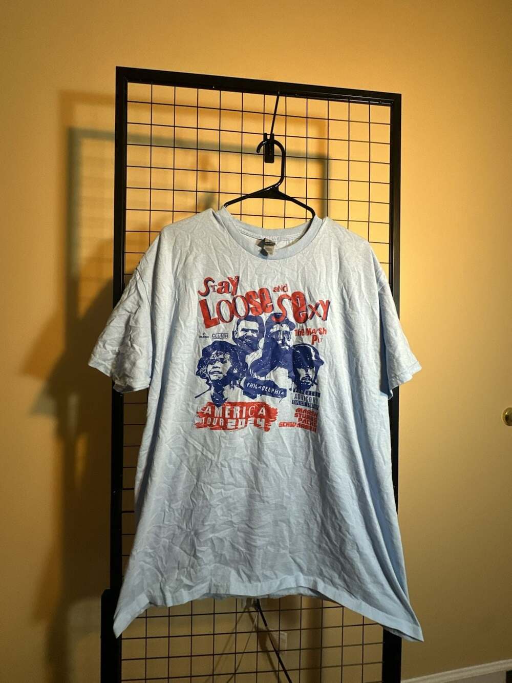 Philadelphia Phillies Stay Loose and Sexy America Tour 2024 Graphic T-Shirt